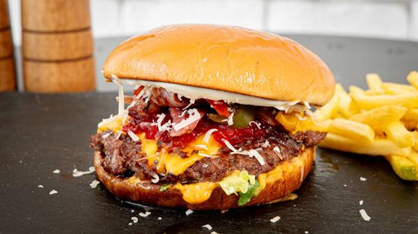 Spice Burger & Fries 